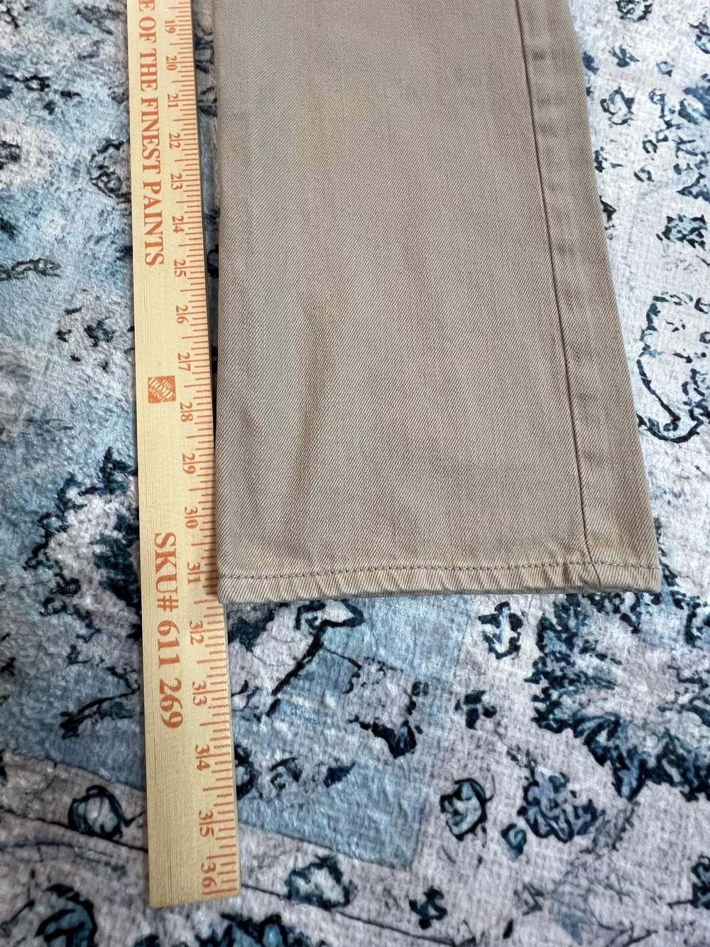Indigo People Men Olive Straight-Leg Pants 32Wx32L - Picture 4 of 11